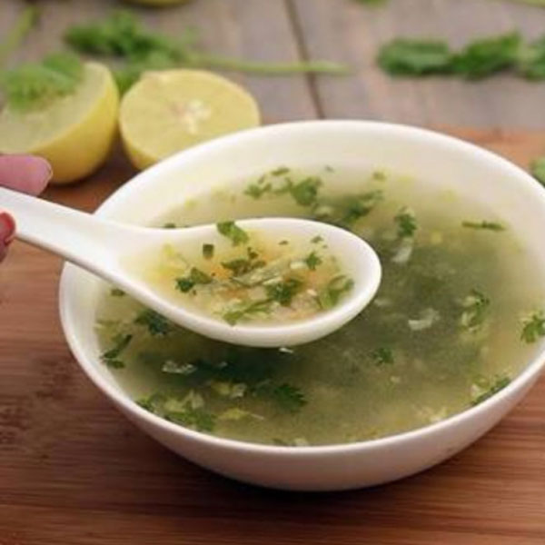 Lemon Coriander Soup